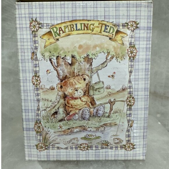 NIB Vintage Rambling Ted Gund Figurine - Michael Woodward Creations ©2000 - Picture 8 of 11